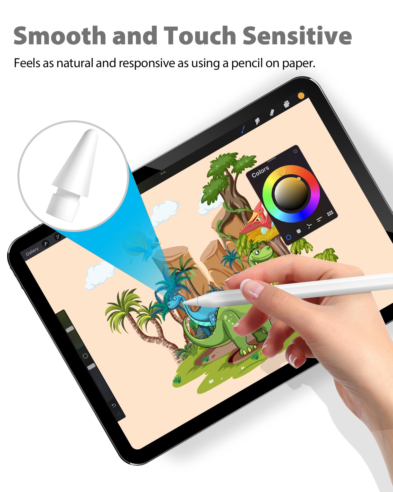 Replacement Tips Compatible with Apple Pencil 2 Gen iPad Pro